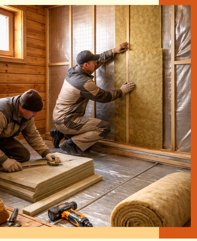 Утепление бани изнутри в Кинешме под ключ от 4245 руб./м² | ТепломастерКнш