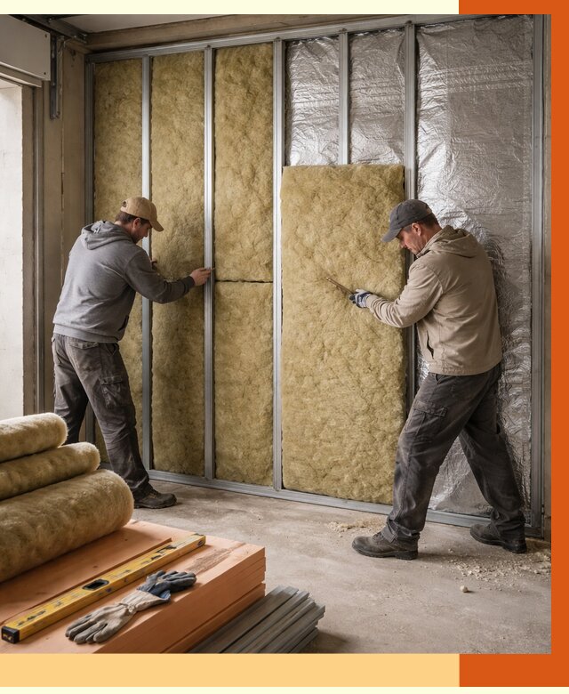 Утепление гаража изнутри в Кинешме от 7580 руб/м2 — работы и цена | ТепломастерКнш