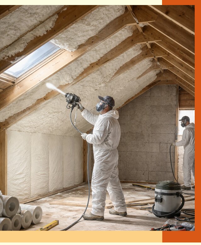 Утепление мансарды ППУ в Кинешме от 2779 руб./м² — заказать под ключ | ТепломастерКнш