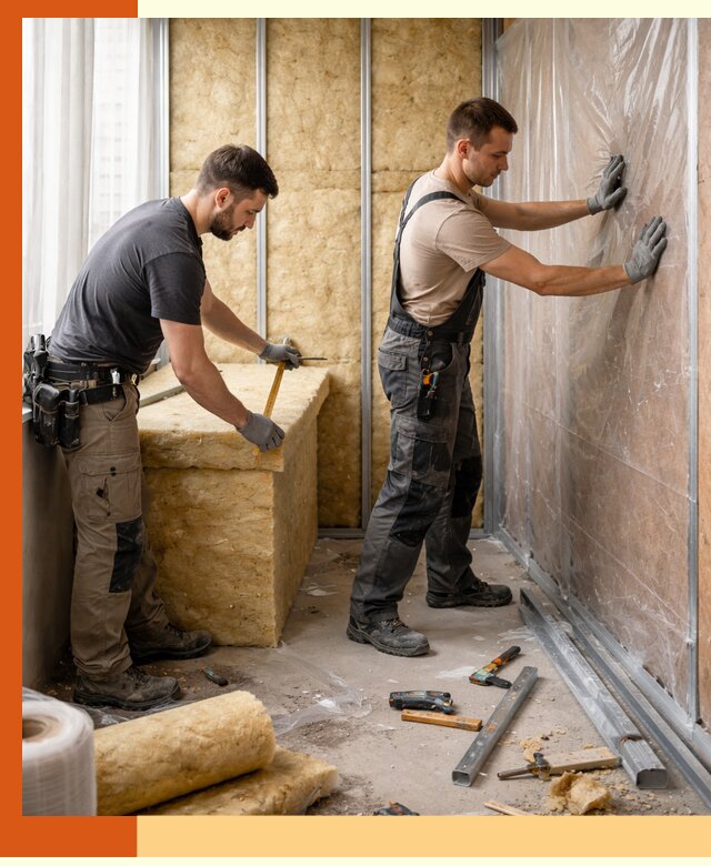 Профессиональное утепление лоджии в Кинешме эффективно и надежно