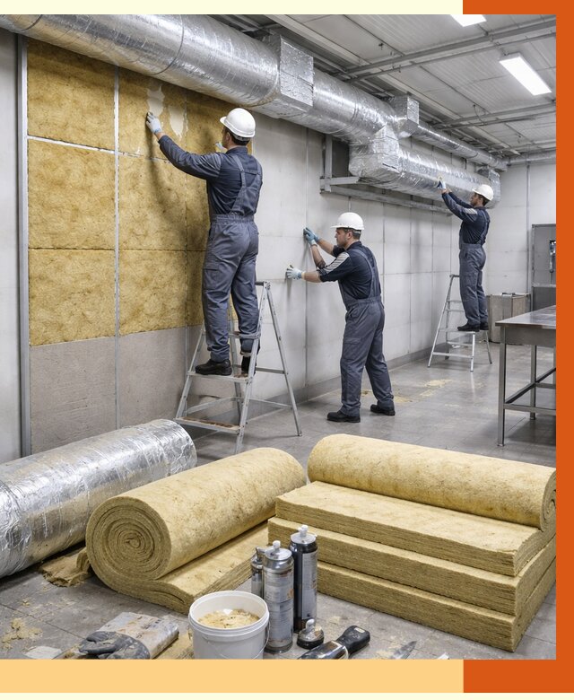 Утепление пищевого цеха в Кинешме от 12634 руб./м² — комплексно под ключ | ТепломастерКнш