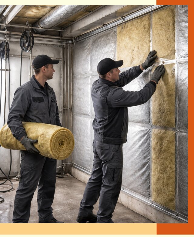 Утепление автомойки в Кинешме от 8591 руб./м2 — комплексное утепление под ключ | ТепломастерКнш