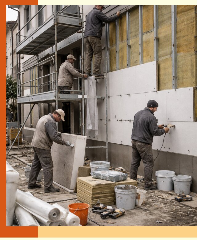 Утепление гостиницы под ключ в Кинешме с гарантией качества