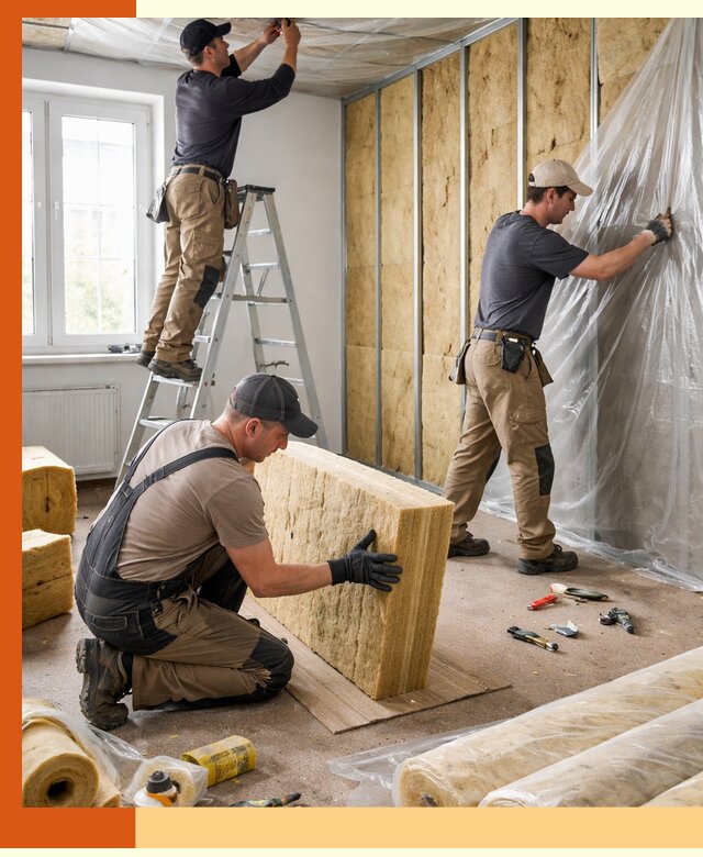 Утепление офисных помещений под ключ в Кинешме