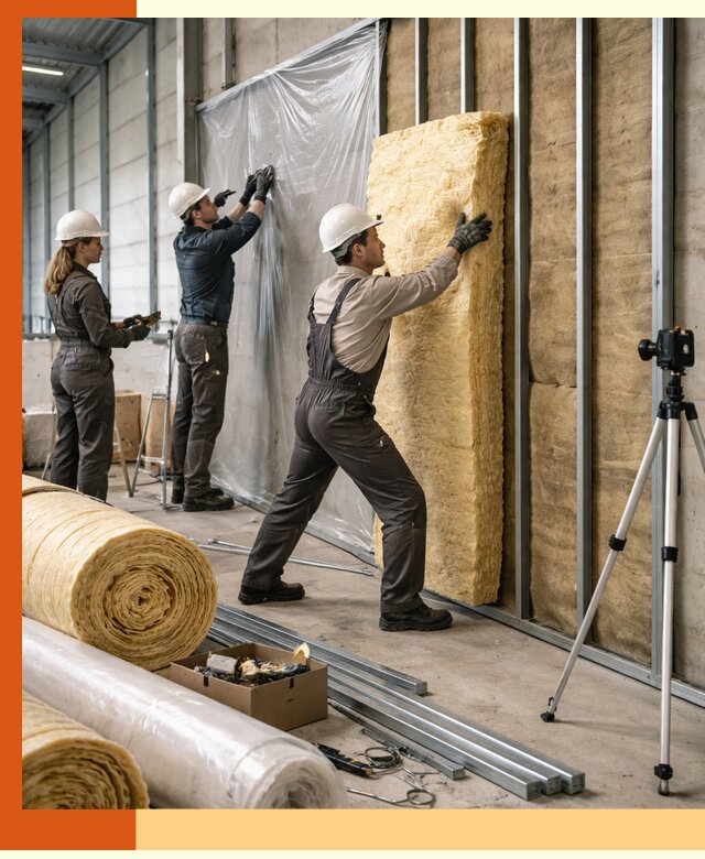 Утепление складского терминала в Кинешме профессионально и надёжно