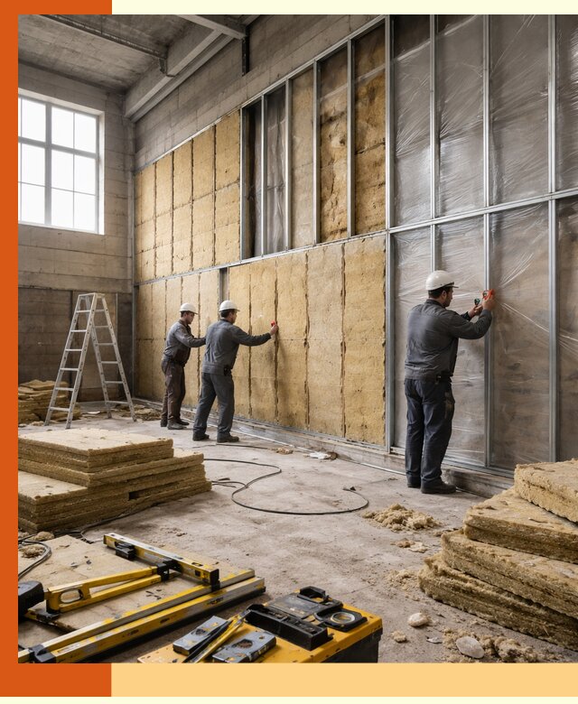 Утепление спортивного зала в Кинешме качественно и недорого