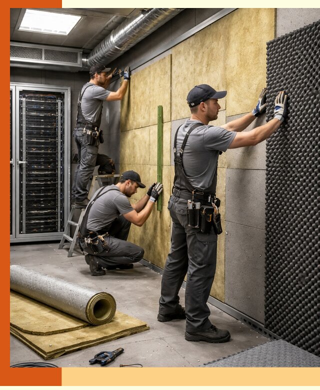 Утепление серверной комнаты профессионально в Кинешме