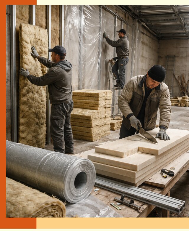 Утепление торгового склада в Кинешме с энергоэффективными решениями