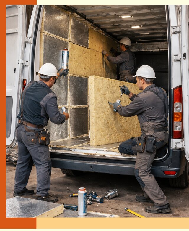 Утепление фургона-рефрижератора в Кинешме для сохранения температуры