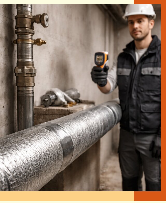 Утепление труб водоснабжения в Кинешме от 8591 руб. за м² — услуги ТепломастерКнш