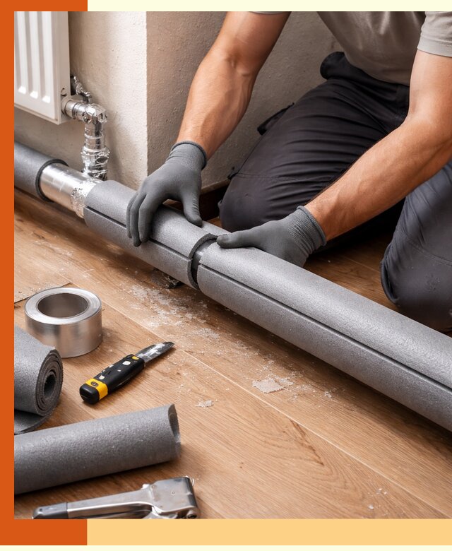 Утепление труб отопления в Кинешме: теплоизоляция и защита сети