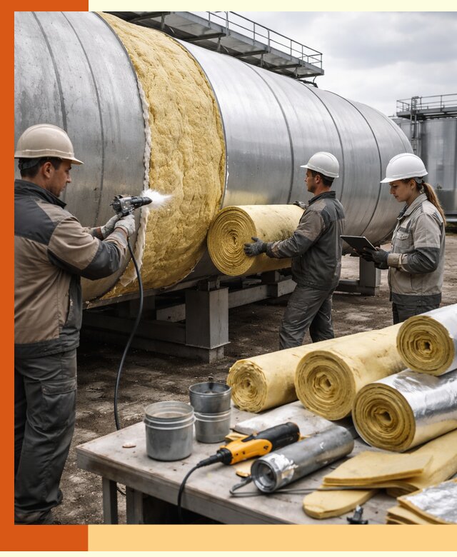 Утепление цистерны в Кинешме — утеплители и монтаж под ключ