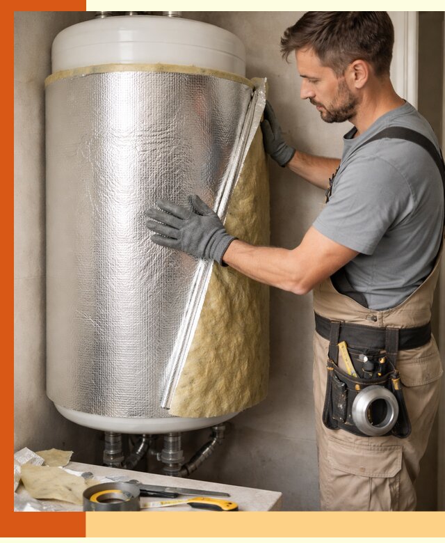 Утепление бойлера в Кинешме для снижения теплопотерь и экономии энергии