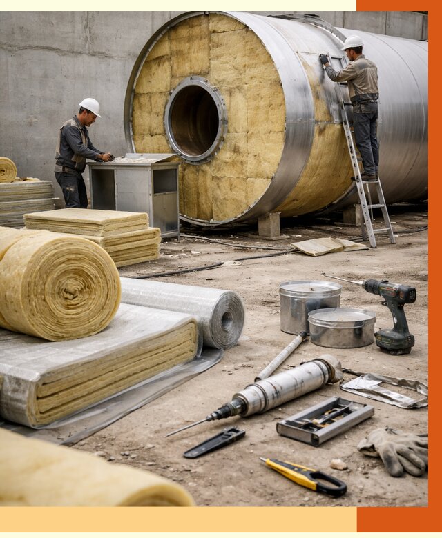 Утепление резервуара с топливом в Кинешме от 27794 руб. под ключ | ТепломастерКнш