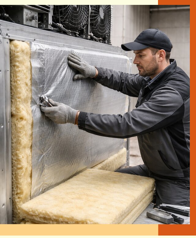 Утепление холодильного агрегата в Кинешме от 8591 руб. под ключ | ТепломастерКнш