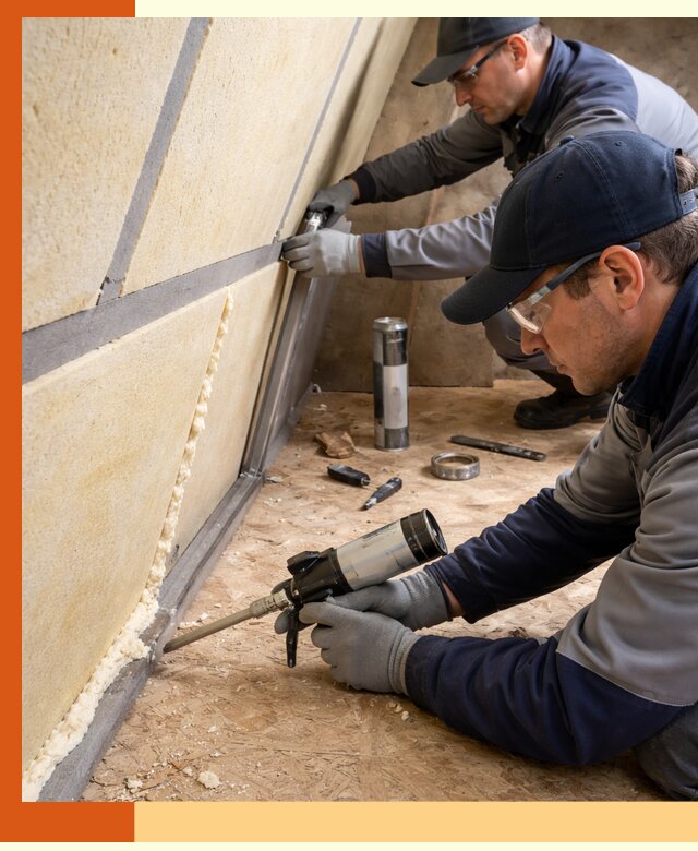 Герметизация стыков ППУ в Кинешме — надежное уплотнение швов