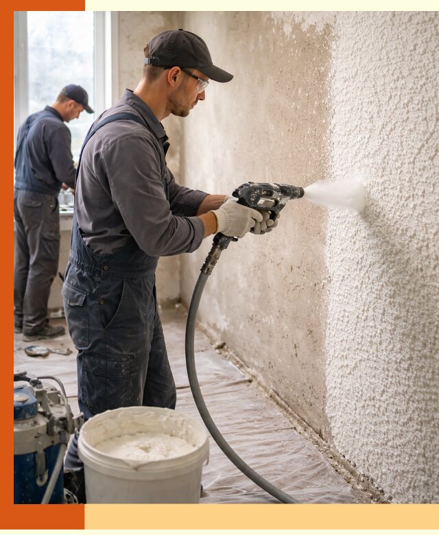 Утепление стен жидкой теплоизоляцией в Кинешме для квартир и домов