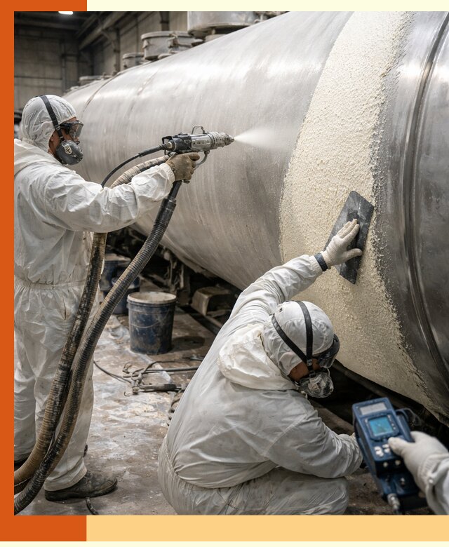 Утепление автоцистерн жидкой теплоизоляцией в Кинешме