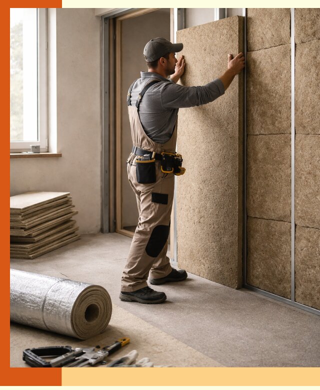 Шумоизоляция дома в Кинешме — комплексная защита от шума