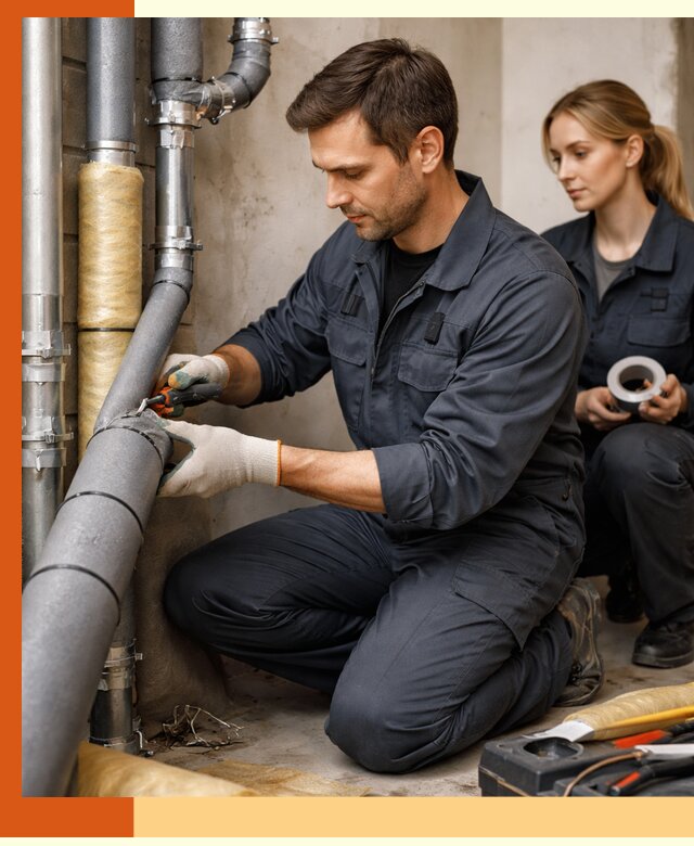 Шумоизоляция труб в Кинешме: профессиональная звукоизоляция под ключ