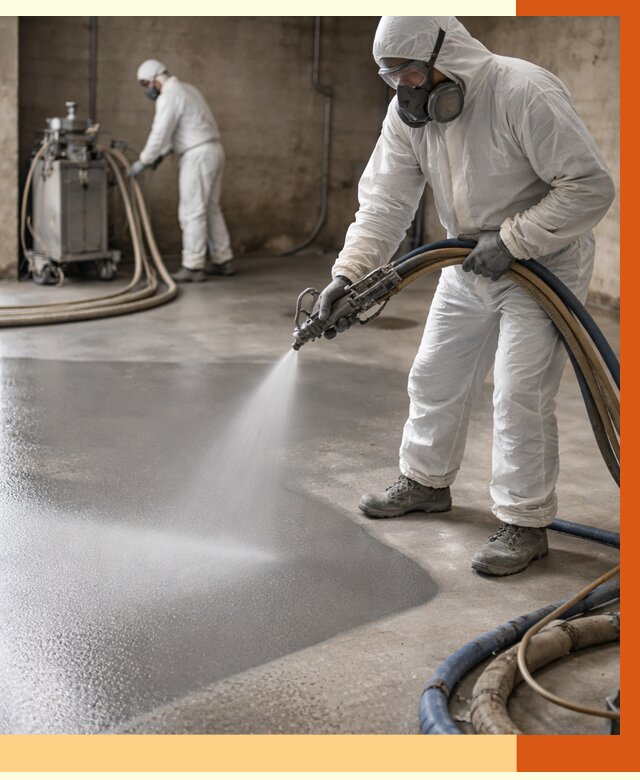 Гидроизоляция полимочевиной в Кинешме от 8591 руб/м² — напыление полимерной гидроизоляции | ТепломастерКнш