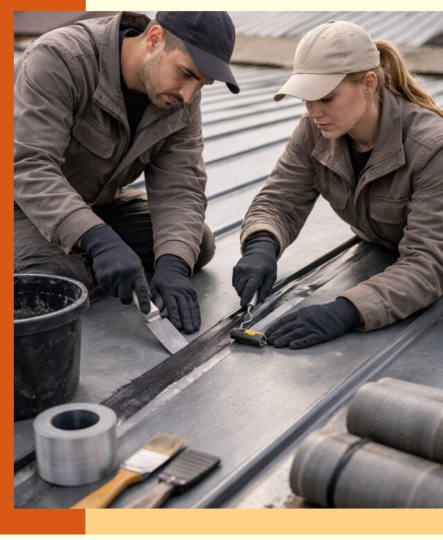 Гидроизоляция фальцевой кровли в Кинешме качественно и надежно