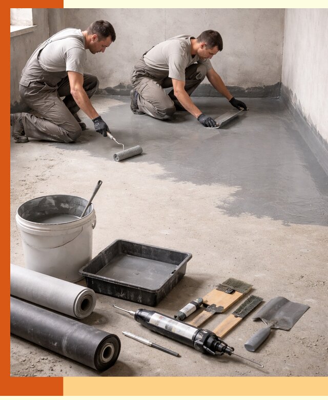 Гидроизоляция пола в Кинешме — надежная защита от влаги и протечек