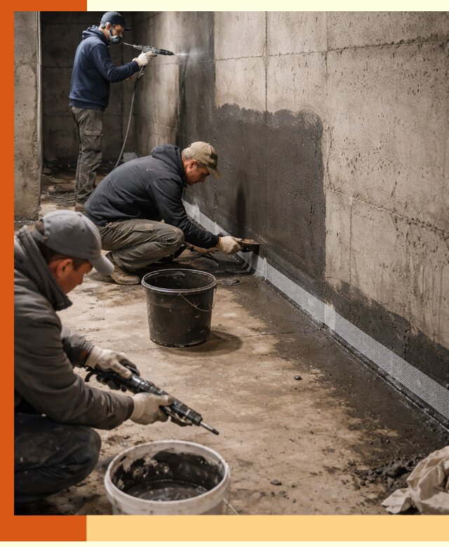 Гидроизоляция подвала в Кинешме — комплексная защита от влаги