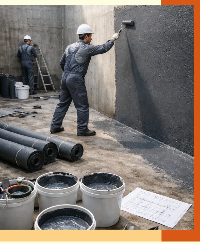 Гидроизоляция резервуара в Кинешме от 121284 руб. под ключ | ТепломастерКнш