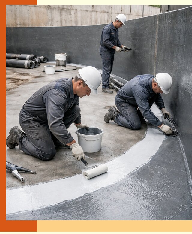 Гидроизоляция резервуара для топлива в Кинешме