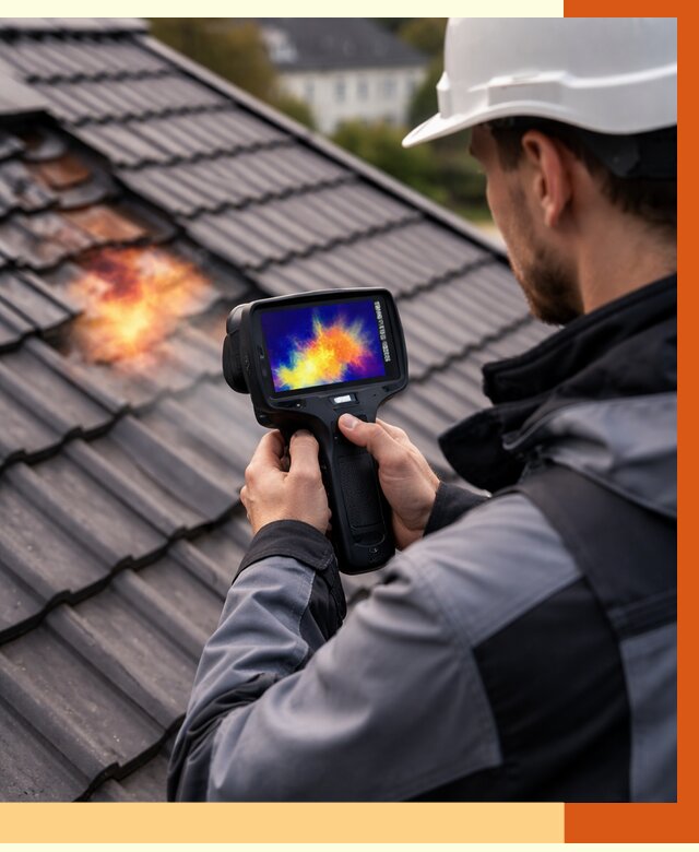 Тепловизионное обследование кровли в Кинешме от 4548 руб. — ТепломастерКнш под ключ