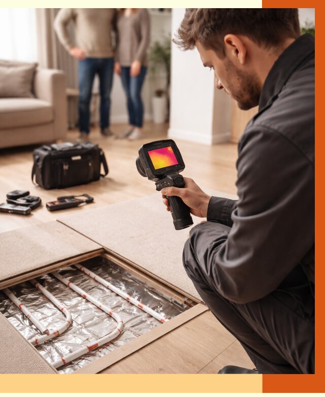 Тепловизионное обследование теплого пола в Кинешме от 4548 руб. — ТепломастерКнш