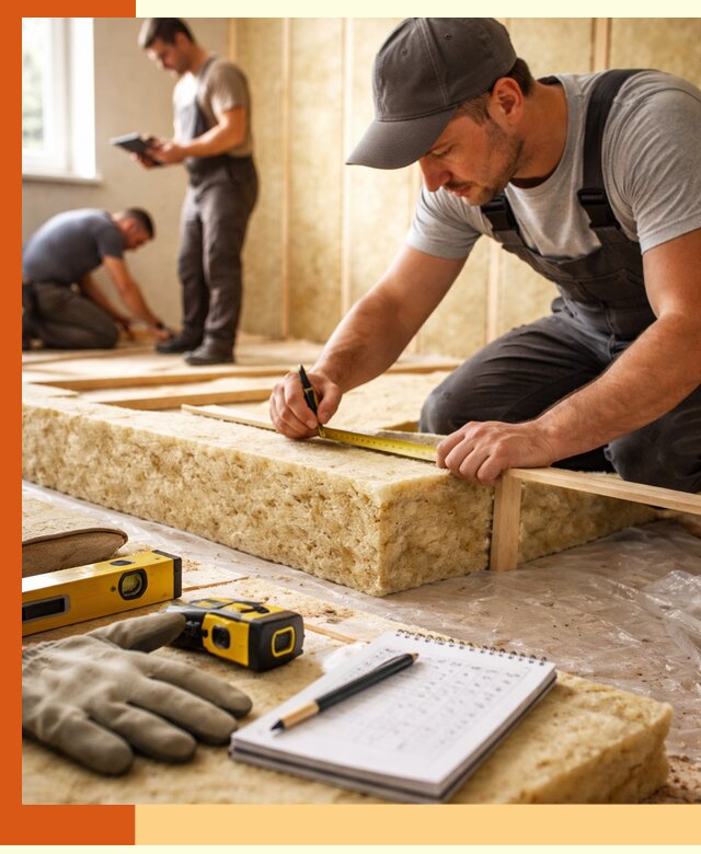 Расчет толщины утеплителя для зданий и помещений в Кинешме