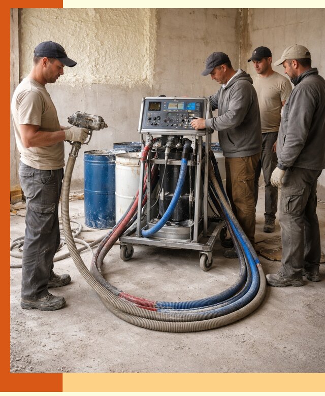 Аренда установки для напыления ППУ в Кинешме на выгодных условиях