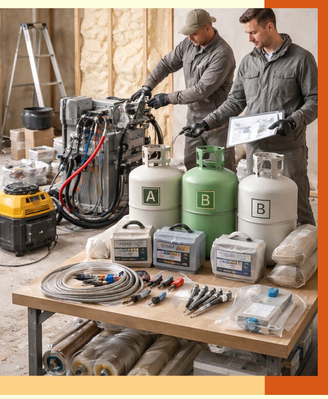 Продажа компонентов ППУ с консультацией в Кинешме от 4245 руб. | ТепломастерКнш